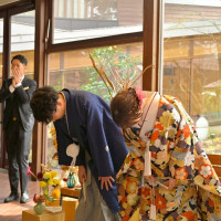 新郎新婦席の雰囲気