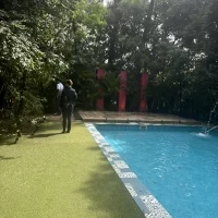 ガーデンのプール