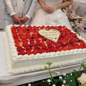ウエディングケーキ|744782さんのラシュレディアコートの写真(2417053)