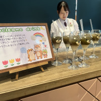 当日のウェルカムドリンク