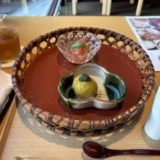 オシャレなお料理を出してもらいました！