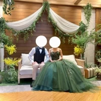 披露宴会場のインナーガーデン