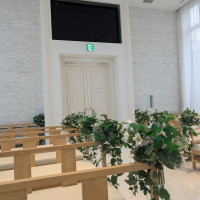 チャペル会場です