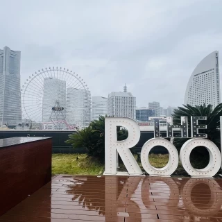 屋上にある写真映えするスポットです。