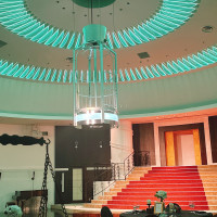 ゴンドラのある披露宴会場です。音響も凄く良かったです。