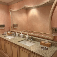 披露宴会場の化粧室