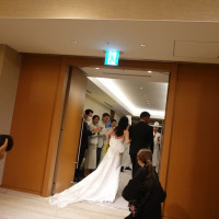 退場後はスタッフの方が出口に集まってくださりました
