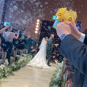 バブルシャワーの演出も可能|745094さんのザ マークグランドホテル（THE MARK GRAND HOTEL）の写真(2555870)