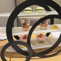 抹茶とイチゴでした