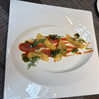 特別に用意していただいた、お肉を使った料理です。