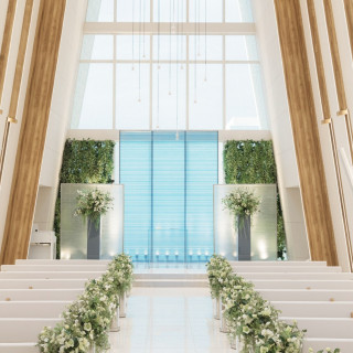 開放感あるチャペル