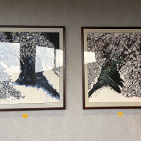 2階廊下、富士の間前