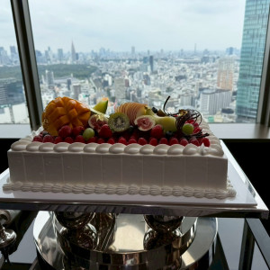 ウェディングケーキ|745146さんのセルリアンタワー東急ホテルの写真(2559785)