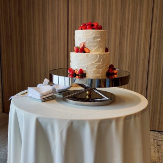 自分たちで希望をした理想なweddingケーキ