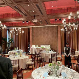 会場のゲスト入場時の写真