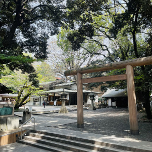 境内の鳥居|745188さんの乃木神社・乃木會館の写真(2513717)