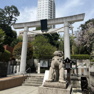 鳥居・狛犬|745188さんの乃木神社・乃木會館の写真(2513715)