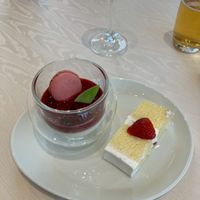 デザートのケーキ？もとても美味しかったです