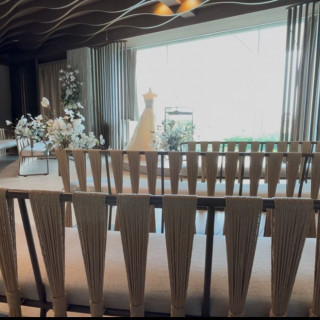 スカイツリーが背景となる挙式会場