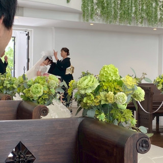 チャペル装花