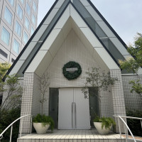 屋外チャペルの外観です