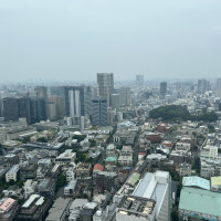 披露宴会場のある階からの景色です