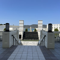 チャペルをでた景色