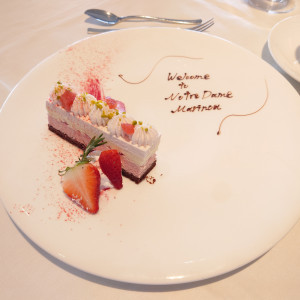 試食 2|745264さんのノートルダムマリノア/FIVESTAR WEDDINGの写真(2419357)