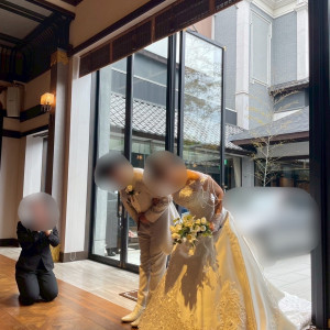 ウェディングドレス|745286さんの百花籠（ひゃっかろう）- Neo Japanesque Wedding -の写真(2433017)