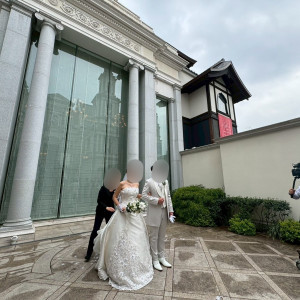 チャペル階段下|745286さんの百花籠（ひゃっかろう）- Neo Japanesque Wedding -の写真(2433019)