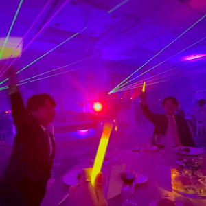 レーザー演出|745302さんのザ ストリングス 表参道の写真(2420343)