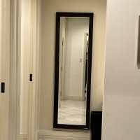 お手洗いの鏡はメッセージを書くことが可能だそう