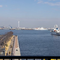 披露宴会場からの景色