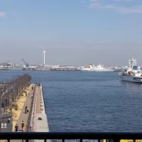 披露宴会場からの景色