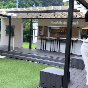 屋外のバー|745319さんの星野リゾート 軽井沢ホテルブレストンコートの写真(2463218)