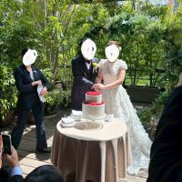 ケーキ入刀