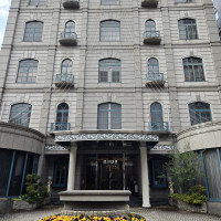 外観、集合写真も撮れる