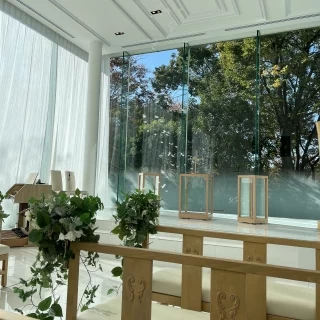 開放感のあるチャペル