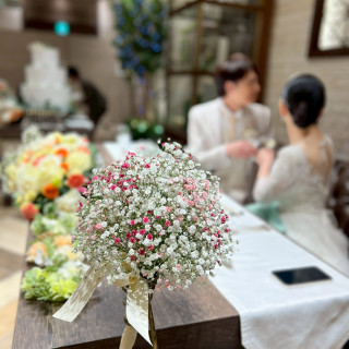 新郎新婦の席
ソファーになっています
