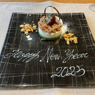 試食で食べたデザート