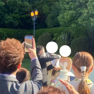 大勢でも安心の広さのガーデンでした。