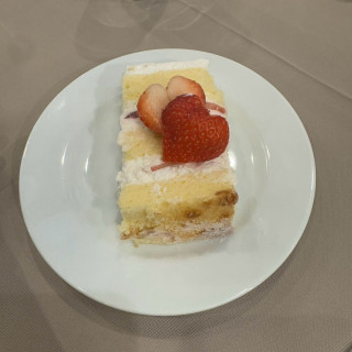 苺がハートに切られてて可愛いかったです。