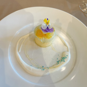 食後のスイーツです。見た目もかわいいです。|745356さんのHilltop Resort YAMANOUE (ヒルトップリゾート ヤマノウエ)の写真(2420204)