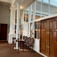 親族控室から挙式会場には直接繋がっています。