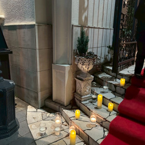 追加料金でキャンドルも置ける|745367さんの山手迎賓館/テイクアンドギヴ・ニーズウェディングの写真(2620947)