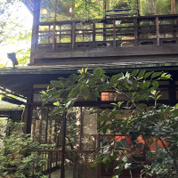 庭園から見た親族控室