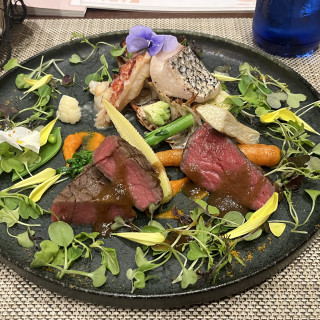 見学の際の料理試食です