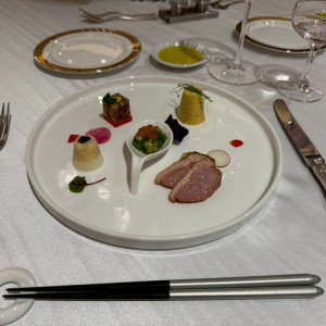 試食、オードブル|745512さんの防府グランドホテル/FIVESTAR WEDDINGの写真(2421274)