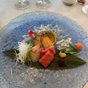 刺身|745556さんのノートルダム広島/FIVESTAR WEDDINGの写真(2422344)