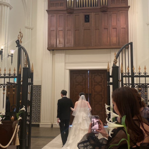 チャペル|745556さんのノートルダム広島/FIVESTAR WEDDINGの写真(2422321)